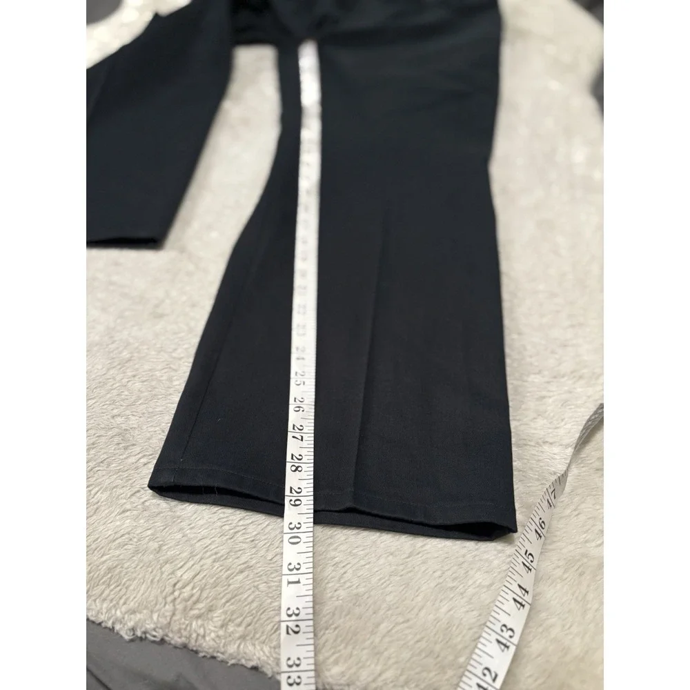 New Haggar Clothing Mens Navy Blue Straight‎ Chino Pants Size 40x29